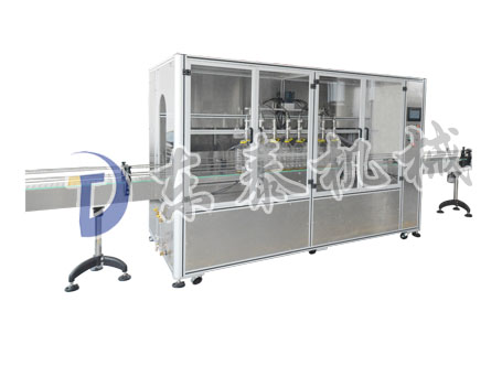 微電腦測控六頭食用油灌裝機(jī)